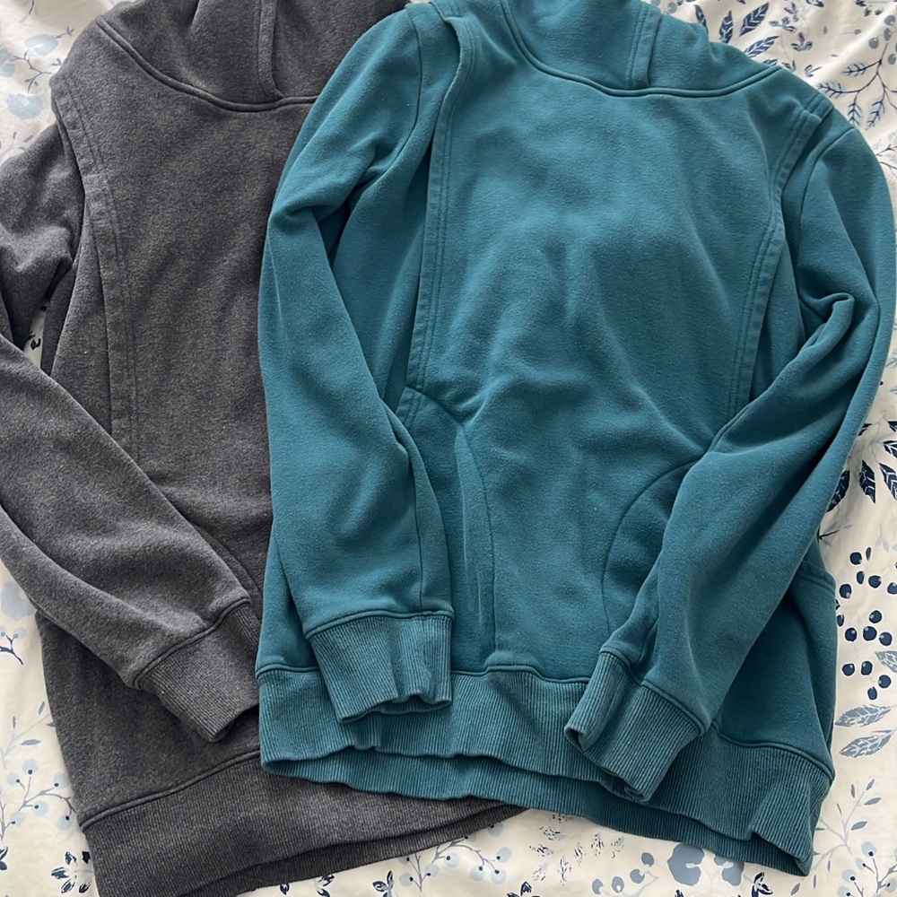 Two Latched Mama Heavy Nursing Hoodies